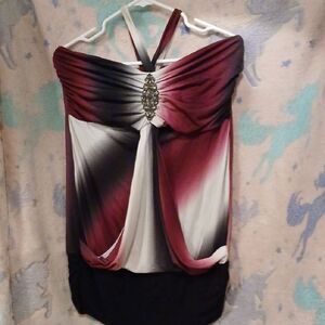 Studio Y Ombrè Mini Dress Size Large